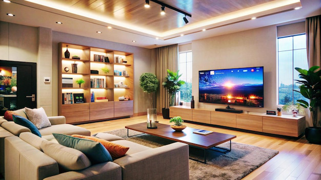 smart lighting for home theater